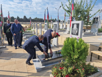 Vətən Müharibəsi Şəhidlərinin əziz xatirəsi yad olundu.