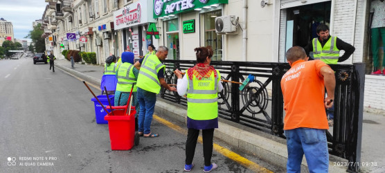 Rayon ərazisində iməcilik və dezinfeksiya işləri aparılıb.