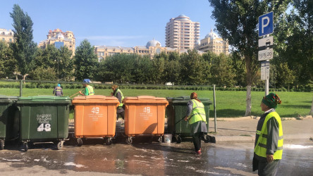 Nəsimi rayonunda növbəti iməcilik keçirildi.