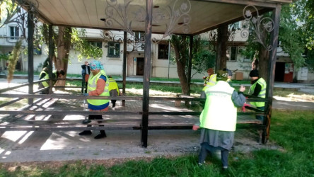 Nəsimi rayonunda növbəti iməcilik keçirilib