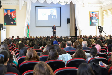 “Ulu Öndər Heydər Əliyevin irsi milli sərvətimizdir”  mövzusunda tədbir keçirilib.