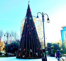 Nəsimi rayonunda Yeni ilə hazırlıq işləri aparılıb.