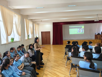 Nəsimi rayonunda  “Bərabər hüquqlar, aydın gələcək: Gender əsaslı zorakılıqla mübarizə” adlı maarifləndirici tədbir keçirilib