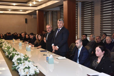 Nəsimi rayonunda Xocalı faciəsinin 34-cü ildönümü ilə əlaqədar Xocalı sakinləri ilə görüş keçirilib