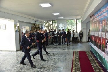 Ali təhsil müəssisələrinin tələbələri arasında keçirilən "Zəfər festivalı" adlı idman yarışlarının təltifolunma mərasimi keçirildi.