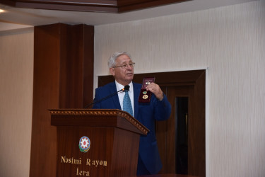 Nəsimi Rayon Ağsaqqallar Şurasının geniş tərkibdə hesabat konfransı keçirilmişdir.