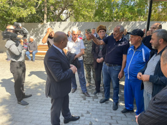 Nəsimi rayonunda sentyabr ayında səyyar qəbullarda sakinlərin müraciətləri dinlənilmişdir.