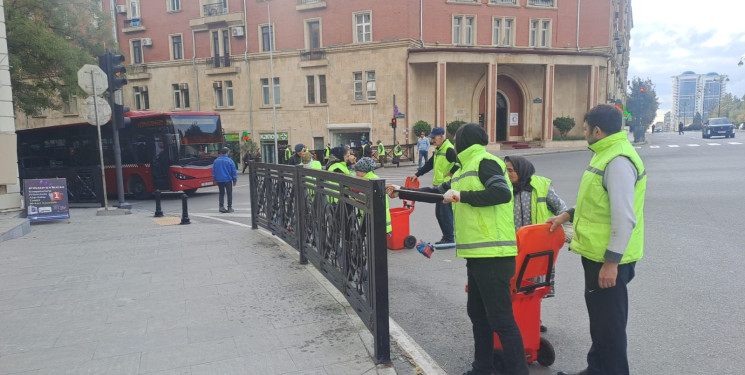 Nəsimi rayonunda növbəti iməcilik keçirilib