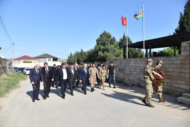 27 sentyabr Anım günündə  Nəsimi rayon  Şəhidləri ziyarət olundu.