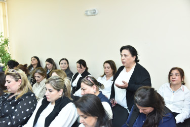 Nəsimi rayon İcra Hakimiyyətinin başçısı növbəti səyyar qəbul keçirib