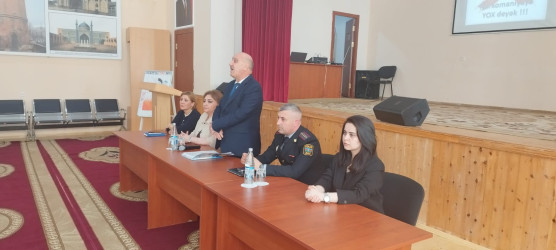Nəsimi rayonunda narkomaniya ilə mübarizə mövzusunda növbəti maarifləndirici tədbir keçirilib