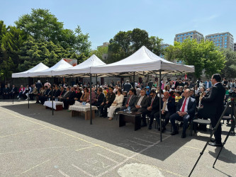 Nəsimi rayonunda Mustafa Kamal Atatürkün anma günü, Gənclik və İdman bayramı keçirilib.