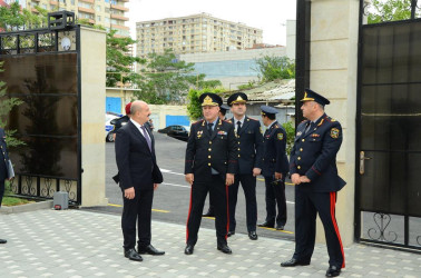 Nəsimi rayonunda Polis şöbəsinin inzibati binasının açılışı olub.