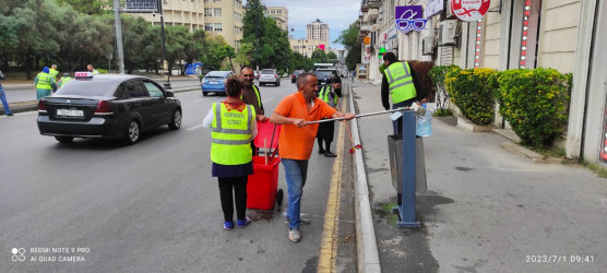 Rayon ərazisində iməcilik və dezinfeksiya işləri aparılıb.