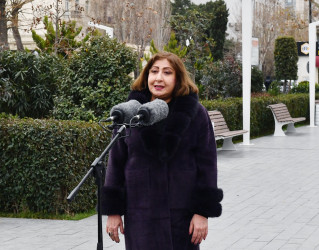 Azərbaycan Respublikasının  Prezidenti İlham Əliyev Bakıda görkəmli bəstəkar Tofiq Quliyevin abidəsinin açılışında iştirak edib.