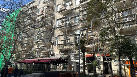 Nəsimi rayonunda başlanılmış abadlıq və təmir-bərpa işləri davam etdirilir.