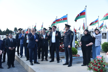 Anım günündə 2 saylı Fəxri və Şəhidlər Xiyabanında  dəfn olunmuş Şəhidlər ziyarət olundu.