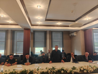 Nəsimi rayon İcra Hakimiyyətində dini vəziyyətlə bağlı müşavirə keçirilib