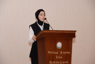 Nəsimi rayonunda “Heydər Əliyev və təhsil” adlı tədbir keçirilib.