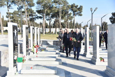 Şəhid Kazımov Vüsal Vüqar oğlunun əziz xatirəsi yad edilib