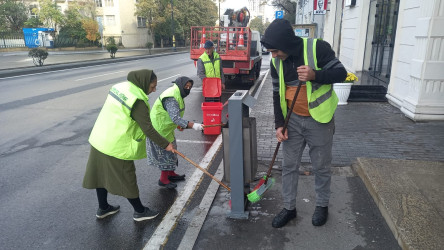 Nəsimi rayonunda növbəti iməcilik keçirilib