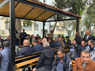 Nəsimi rayonunda  noyabr ayında səyyar qəbulların keçirilməsi  davam etdirilmişdir.