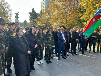 Nəsimi rayonunda Zəfər günü ilə əlaqədar “Əsgərə məktub” lahiyəsi keçirilib.