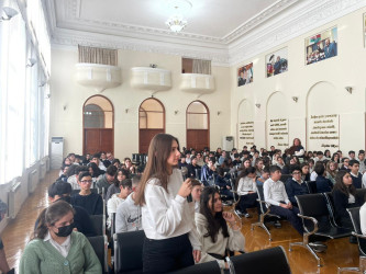 Nəsimi rayonunda narkomaniya ilə mübarizə mövzusunda maarifləndirici tədbir keçirildi.