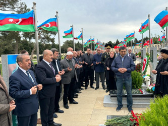 Vətən Müharibəsi Şəhidi Cəfərov Ruslan Gündüz oğlunun şəhadət günündə əziz xatirəsi yad edildi.