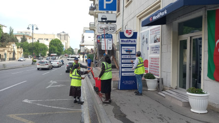 Nəsimi rayonunda növbəti iməcilik keçirilib
