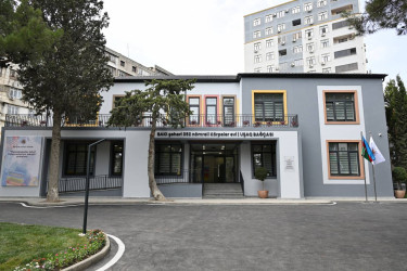 Nəsimi rayonunda yeni körpələr evi-uşaq bağçası istifadəyə verilib