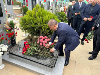 Vətən Müharibəsi Şəhidi Cəfərov Ruslan Gündüz oğlunun şəhadət günündə əziz xatirəsi yad edildi.