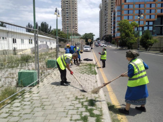 Rayon ərazisində növbəti iməcilik keçirildi.