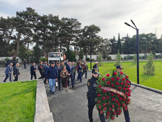 Vətən Müharibəsi Şəhidi Baxşəliyev Natiq Saleh oğlunun şəhadət günündə əziz xatirəsi yad edildi.