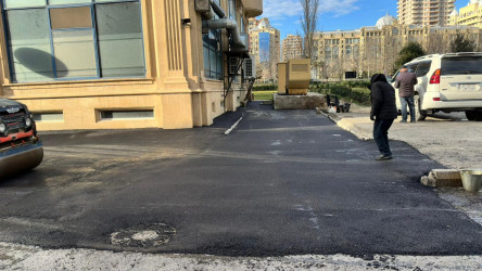 Nəsimi rayonunda genişmiqyaslı abadlıq və təmir-bərpa işləri davam etdirilir.
