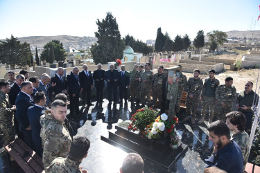 27 sentyabr- Anım günündə  Nəsimi rayon Vətən Müharibəsi Şəhidlərinin əziz xatirəsi ehtiramla yad olundu.