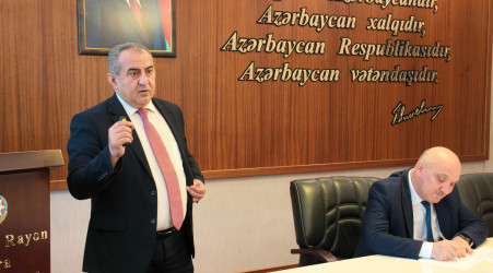 Nəsimi Rayon İcra Hakimiyyətində “Mülkiyyət hüququnun qorunması və Avropa Konvensiyası” mövzusunda təlim keçirilib