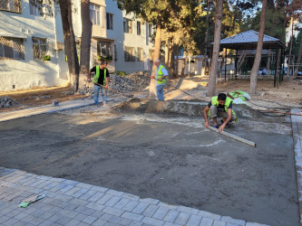 RİH rəhbərliyi rayon ərazisində aparılan abadlıq-quruculuq işlərinə baxış keçirdi.