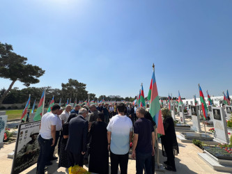 Vətən müharibəsi Şəhidi Baxşəliyev Natiq Saleh oğlunun doğum günündə əziz xatirəsi yad olundu.