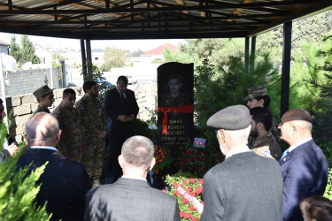 27 sentyabr Anım günündə  Nəsimi rayon  Şəhidləri ziyarət olundu.