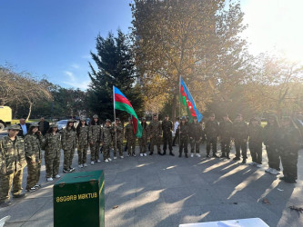 Nəsimi rayonunda Zəfər günü ilə əlaqədar “Əsgərə məktub” lahiyəsi keçirilib.