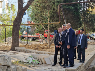 Rayonun Cavadxan 32 və 36 saylı ünvanlarında abadlıq-quruculuq işləri davam etdirilir.