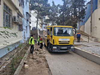 Cavadxan 32, 36 saylı ünvanlarında abadlıq-quruculuq işləri davam edir.