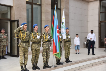 Nəsimi RİH başçısı rayonun ümumtəhsil müəssisələrinə “Son zəng” tədbirlərində iştirak etdi.