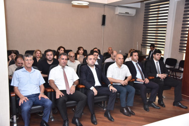 Nəsimi rayonunda Milli Mətbuatın 150 illiyinə həsr olunmuş "Mətbuatımızın təşəkkülü və tarixi missiyası" adlı tədbir keçirilib.