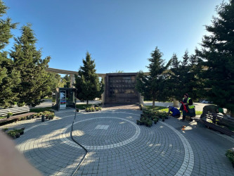 Nəsimi rayonunda yerləşən Zəfər bağında başlanılmış təmir işləri yekunlaşmışdır.