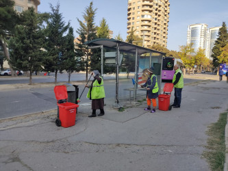 Nəsimi rayonunda iməcilik keçirilib.