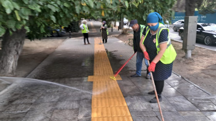 Nəsimi rayonunda növbəti iməcilik keçirilib