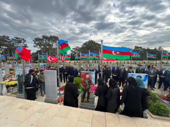 Vətən Müharibəsi Şəhidi Əliyev İmran Əli oğlunun əziz xatirəsi yad edildi.