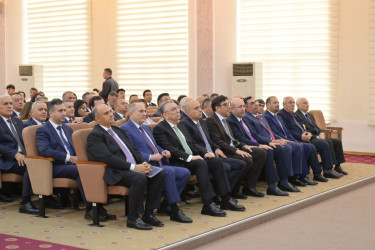 Nəsimi rayonunda “Müasir Şəhərsalma Vizyonu: Ənənə və İnnovasiyanın Harmoniyası” Rəqəmsal İdeya Müsabiqəsinin bağlanış mərasimi keçirilib